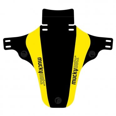 Mucky Nutz Face Fender MTB Clip-On Front Mudguard - Yellow