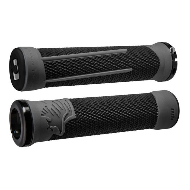 ODI AG2 V2.1 MTB Lock On Grips - Black / Black - 135 mm