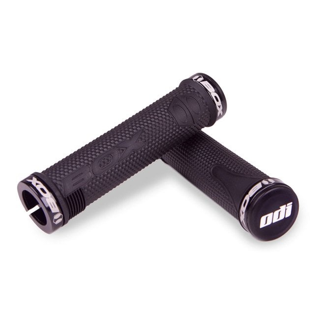 ODI Box BMX Lock On Grips - Black - 130 mm