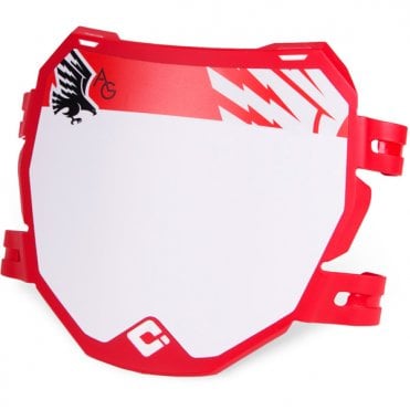 Odi DH Number Plate - Red