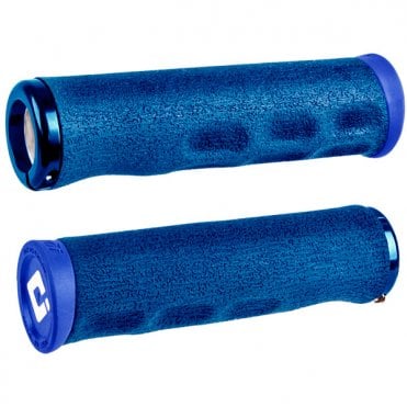 Odi Dread Lock MTB Grips - Blue - 130 mm