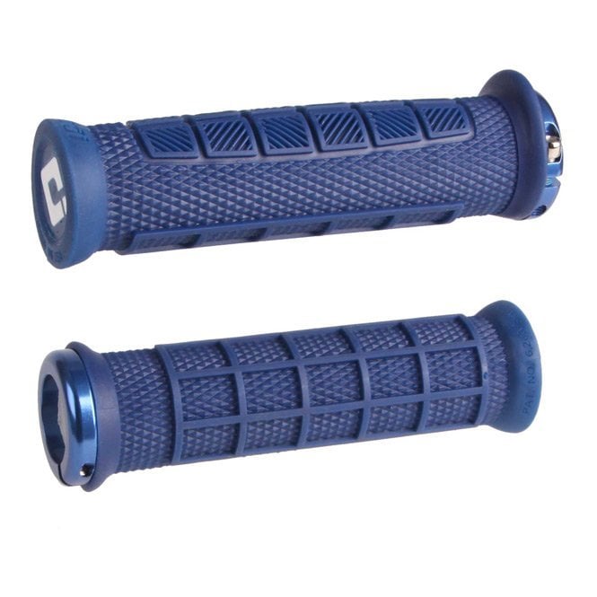 ODI Elite Pro MTB Lock On Grips - Navy Blue - 130 mm