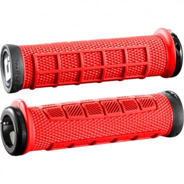 Odi Elite Pro MTB Lock On Grips - Red - 130 mm