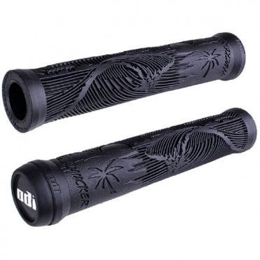 Odi Hucker BMX Grips No Flange - Black - 160 mm