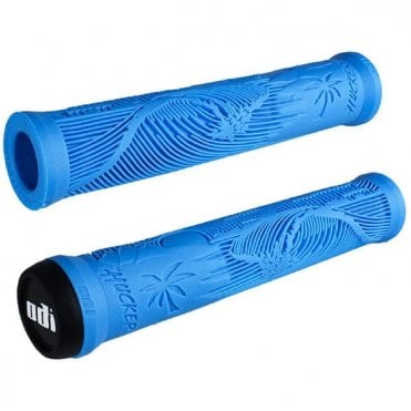 Odi Hucker BMX Grips No Flange - Light Blue - 160 mm