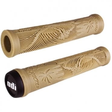 Odi Hucker BMX Grips No Flange - Tan - 160 mm