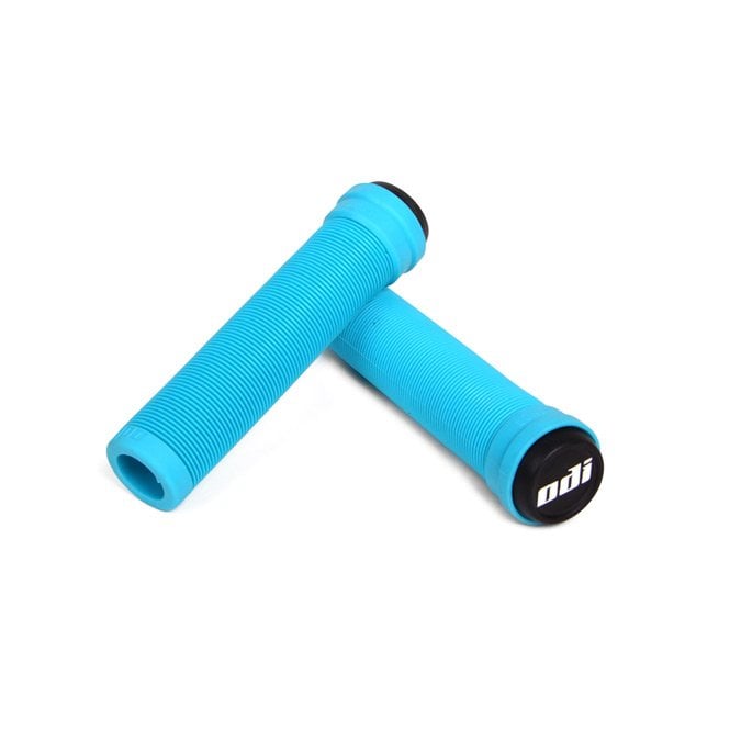ODI Longneck Pro Soft Bmx / Scooter Grips 135 mm - Aqua