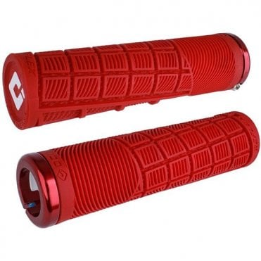 Odi Reflex MTB Lock On Grips - 135 mm - Red