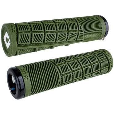 Odi Reflex XL MTB Lock On Grips - 135 mm - Army Green