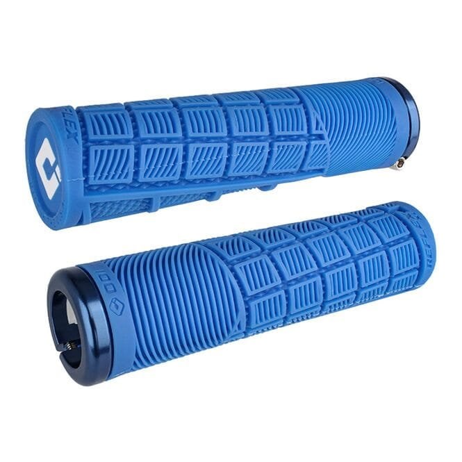 ODI Reflex XL MTB Lock On Grips - 135 mm - Blue