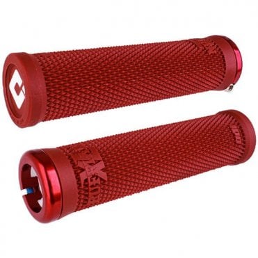 Odi Ruffian XL V2.1 MTB Lock On Grips 135 mm - Dark Red