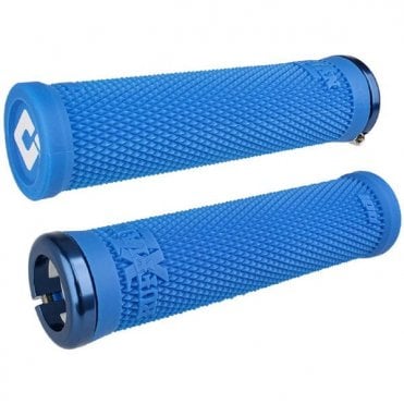 Odi Ruffian XL V2.1 MTB Lock On Grips 135 mm - Medium Blue