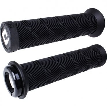 Odi Tangent Contour MTB Lock On Grips 135 mm - Black