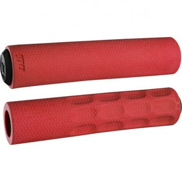 Odi Vapor Slip On MTB Grips - 130 mm - Red