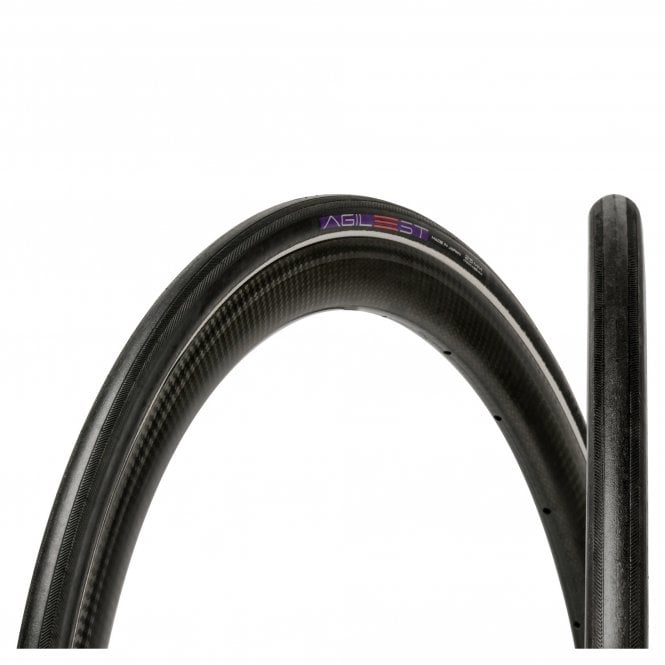 Panaracer Agilest TU Tubular Road Tyre - Black - 700 C x 25 C