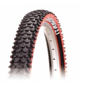 Panaracer Fire XC Wired MTB Tyre - 26 x 2.1 - Black/Red
