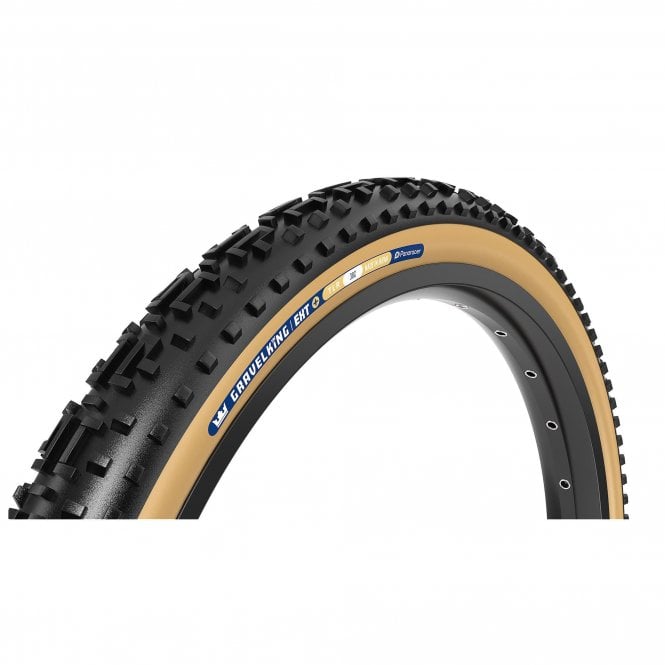 Panaracer GravelKing EXT Plus Gravel Tyre - Black/Brown - 700 C