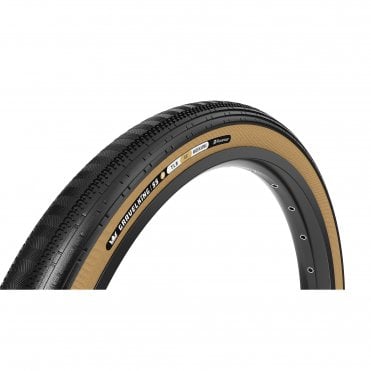 Panaracer GravelKing SS R-line TLR Gravel Tyre - Black/Amber - 700 C
