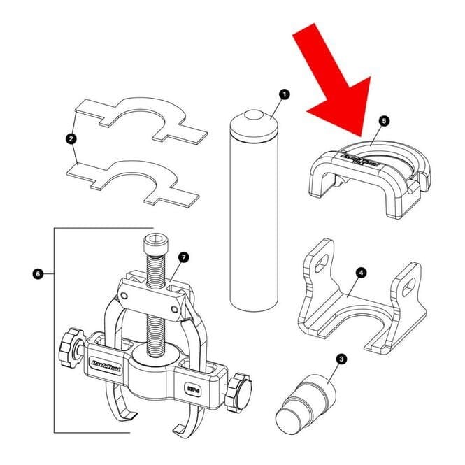 Park Tool 1192.2 - Moulded Crank Arm Pad for CBP-5/Cbp-8