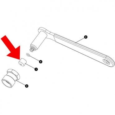 Park Tool 1202 - Replacement Small Swivel Foot for Ccp-22/Cwp-7