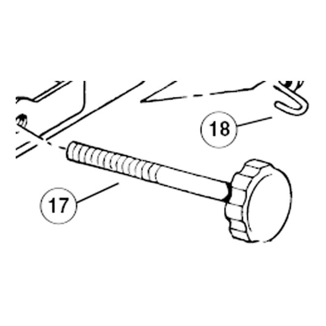 Park Tool 217S - TS-2 / 6 Stand Knob and Shaft