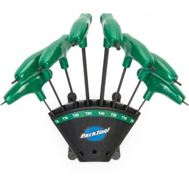 Park Tool PH-T1.2 - P-handled Torx® Compatible Driver Set With Holder