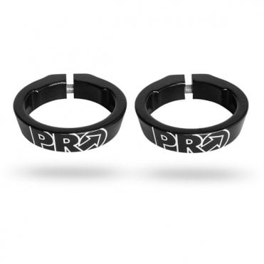 Pro Handlebar Lock Ring Set - Black