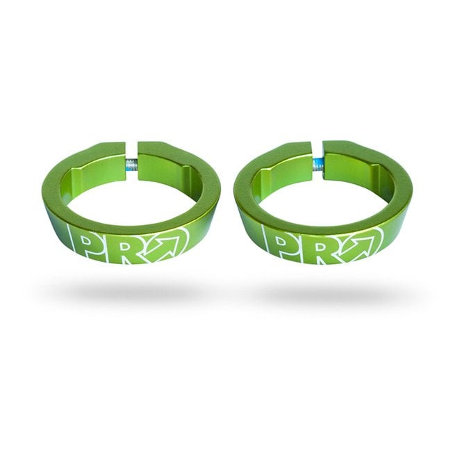 PRO Handlebar Lock Ring Set - Green