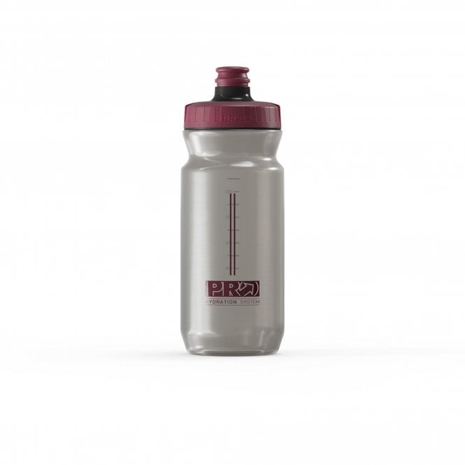 PRO Performance Bottle Autoflow Valve Grey Trans/Red Cap - 600 ml