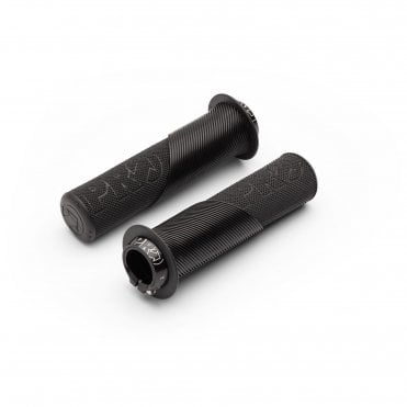 Pro Slickrock Performance Lock On Grips - With Flange - 130 x 32 mm - Black