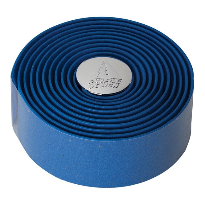 Profile Design Cork Handlebar Tape - Blue