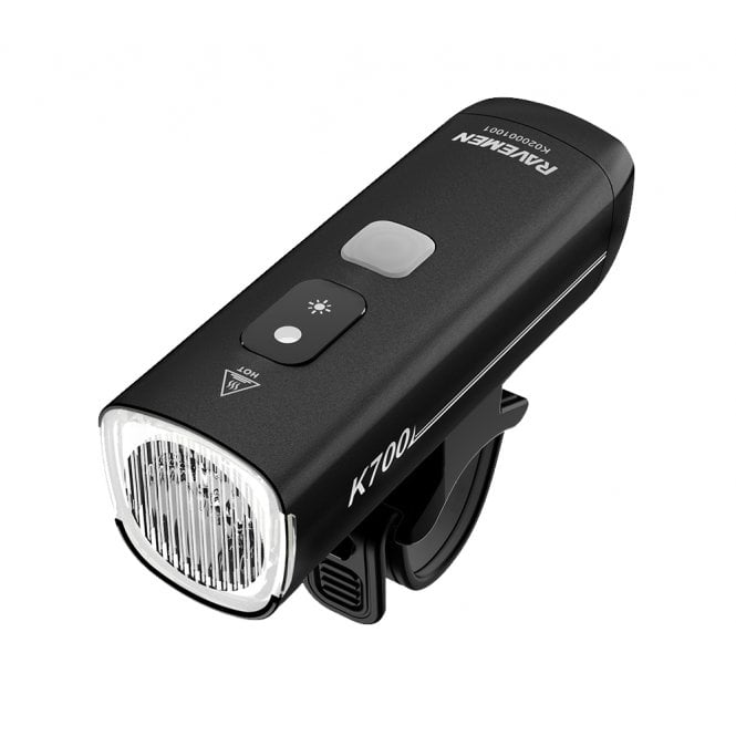 Ravemen K700 USB Rechargeable AI Nighttime Front Light -700 Lumens
