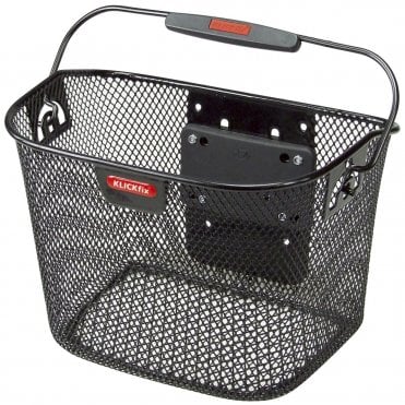 Rixen Kaul Mini Handlebar Basket in Black