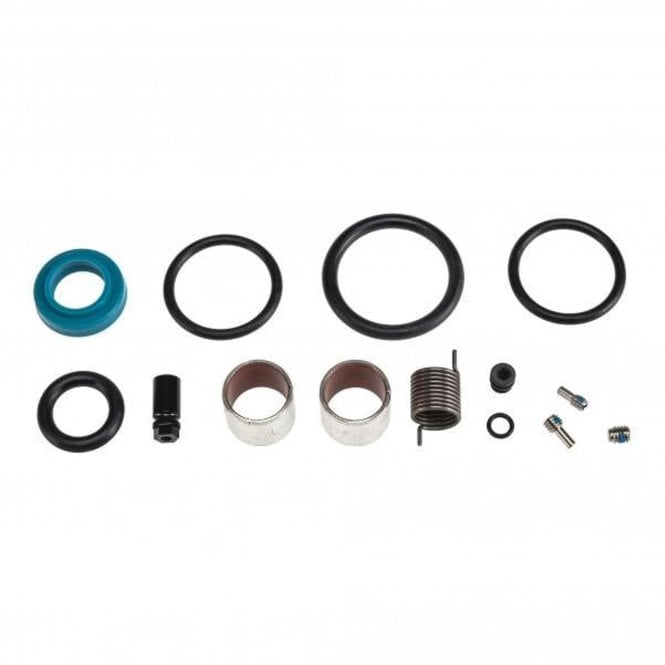 RockShox Service - 200 Hour/1 Year Service Kit (Includes Sealhead Seals, Piston Seal, Glide Rings, IFP Seals, Remote Spares) - Super Deluxe Coil/Coil Remote A1-A2 (2018-2020) - Black