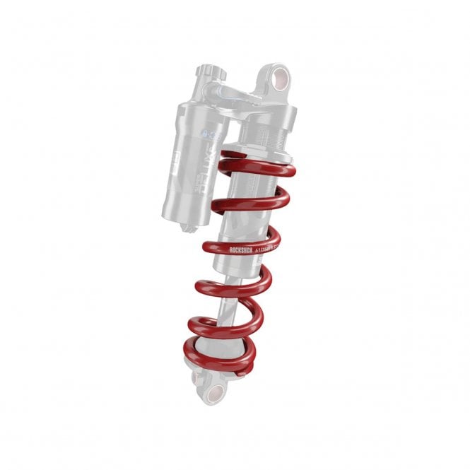 RockShox Spring - Metric Coil - Length 134mm - Spring Travel 47.5-55mm - Red