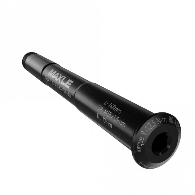 RockShox SRAM Axle Maxle DH Front Mtb, Length 158mm, Thread Length 10mm, Thread Pitch M20x1.50 - Boxxer C1 (2019+) - Black