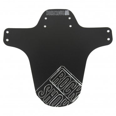 Rockshox Universal MTB Fender - Outline White Distressed Logo Print
