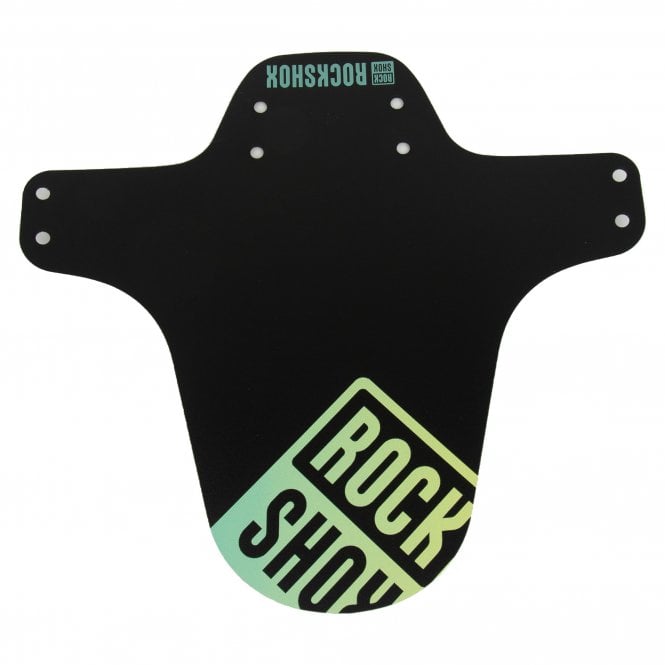 RockShox Universal MTB Fender - Teal/Yellow Fade Print