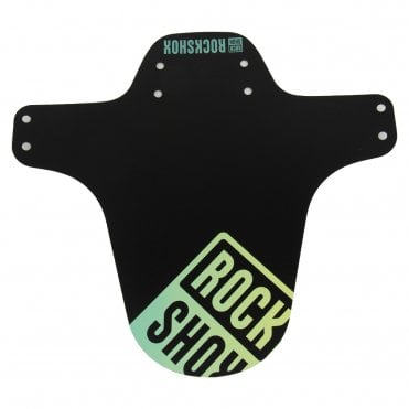 Rockshox Universal MTB Fender - Teal/Yellow Fade Print