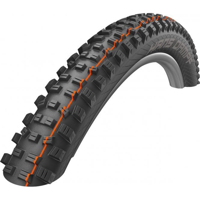 Schwalbe Addix Hans Dampf Super Trail Soft - Folding Tyre - Black - 29 x 2.35 inch