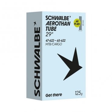 Schwalbe Aerothan Plus AV19-AE+ Inner Tube - 29 x 1.75-2.60" - Schrader 40mm