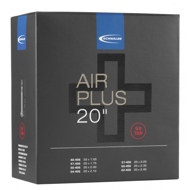 Schwalbe Air Plus SV7AP Inner Tube - 20 x 1.50-2.40