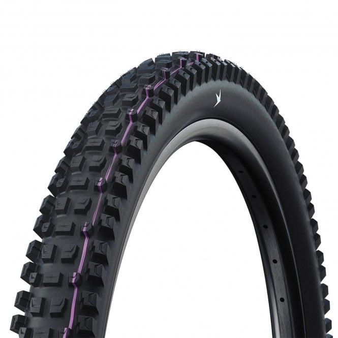 Schwalbe Albert Gravity Pro Radial U-Soft TLR Folding Tyre - Blk - 29 inch