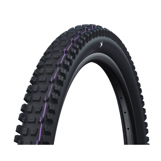Schwalbe Albert Trail Pro Radial Ultra Soft MTB Fld Tyre - Black - 29 x 2.5 Inch