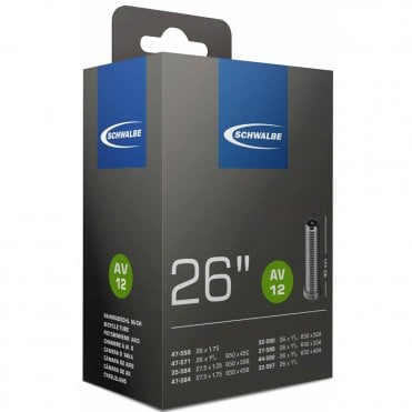 Schwalbe AV12 Inner Tube - 26 x 1 3/8" / 27.5 x 1.35-1.75" - Schrader 40mm
