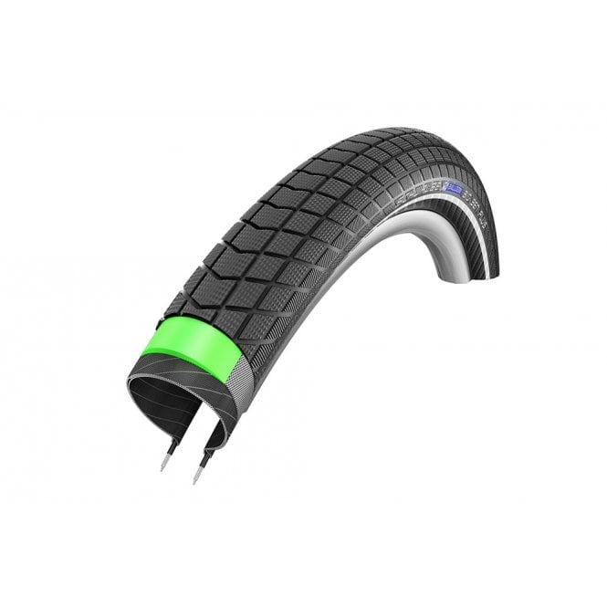 Schwalbe Big Ben Plus Urban E-Bike Tyre – Black Reflex - 24 x 2.15 inch