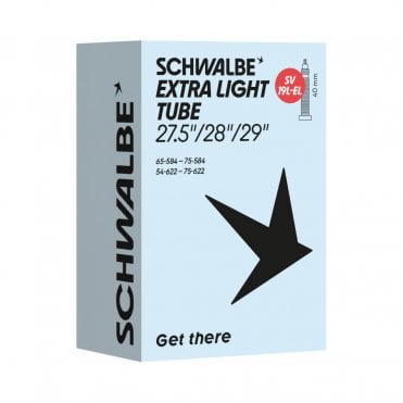 Schwalbe Extra Light SV19L-EL Inner Tube - 27.5/29 x 2.10-3.00" - Presta 40mm
