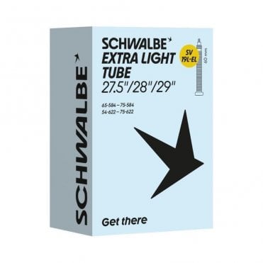 Schwalbe Extra Light SV19L-EL Inner Tube - 27.5/29 x 2.10-3.00" - Presta 60mm