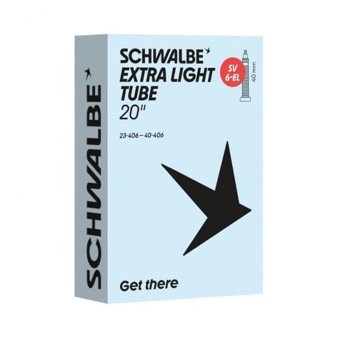 Schwalbe Extra Light SV6-EL Inner Tube - 20 x 0.90-1.50