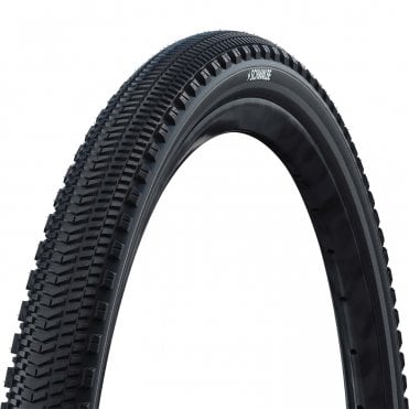 Schwalbe G-One Overland 365 Raceguard TLR Folding Tyre - Blk/Ref - 700 C